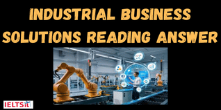 Industrial Business Solutions Reading Answers